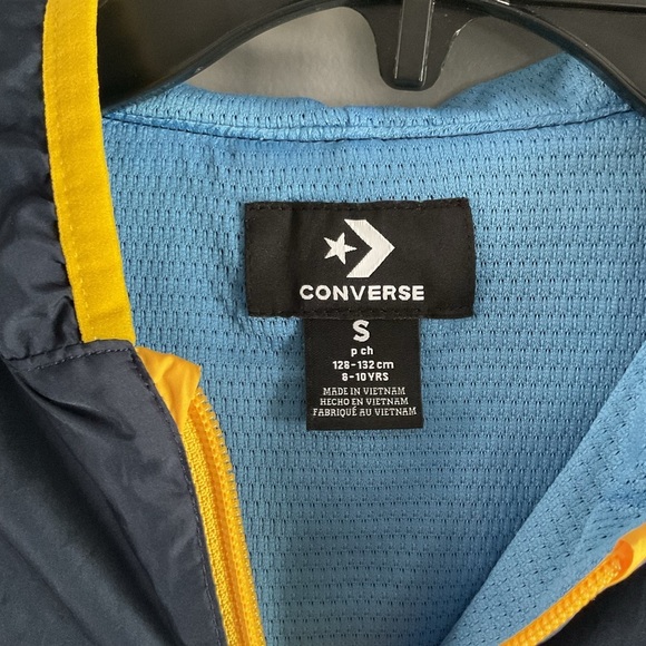 Converse Kids' Blue and Yellow Jacket - Picture 3 of 4